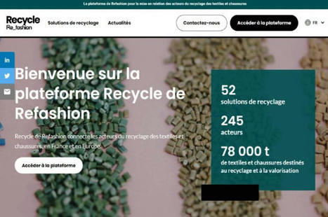 Découvrez Recycle, la plateforme qui veut révolutionner le recyclage des textiles | Remembering tomorrow | Scoop.it