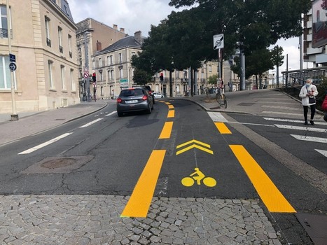 Nancy : la nouvelle "coronapiste" pour les vélos rue de la Commanderie divise déjà | Lorraine Actu | veille territoriale | Scoop.it