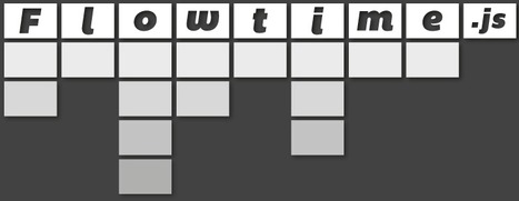 Flowtime.js - A framework for building HTML presentations | Digital Presentations in Education | Scoop.it