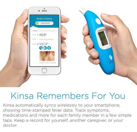 Kinsa’s New Smart Ear Thermometer Will Tell You What To Do When You’re Sick | mHealth- Advances, Knowledge and Patient Engagement | Scoop.it