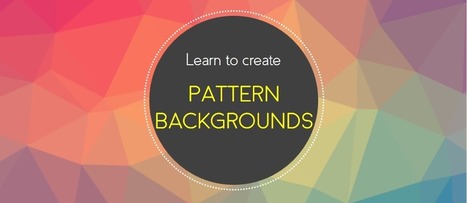 7 Awesome Pattern Backgrounds for Your Slides and How to Create Them in PowerPoint | Digital Presentations in Education | Scoop.it