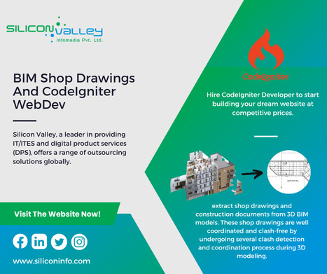 Extract Shop Drawings From BIM Models And WebDev With CodeIgniter | CAD Services - Silicon Valley Infomedia Pvt Ltd. | Scoop.it