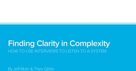 Kumu-Finding-Clarity-Using-interviews-to-listen-to-a-system.pdf | Complexity and Random Overlaps | Scoop.it