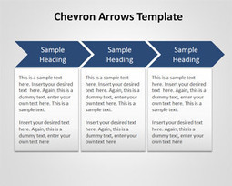 Free Chevron Arrows Template for PowerPoint | Free Business PowerPoint Templates | Scoop.it