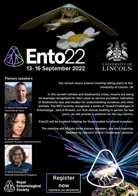 Royal Entomological Society : Calendrier septembre 2022 | EntomoScience | Scoop.it