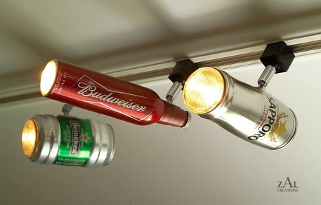 Recycled Lights from ZAL Creation - iD Lights | 1001 Light ideas ! | Scoop.it