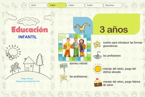 Recursos y herramientas digitales para Educación Infantil | EduTIC | Scoop.it