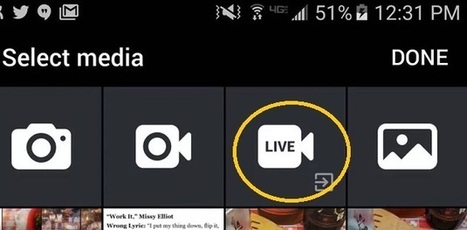 #Twitter intègre un bouton Live Vidéo pour diffuser sur Periscope | Social media | Scoop.it