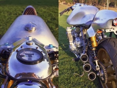 Honda CBX1000 Cafe Racer | Raw - Grease n Gasoline | Cars | Motorcycles | Gadgets | Scoop.it