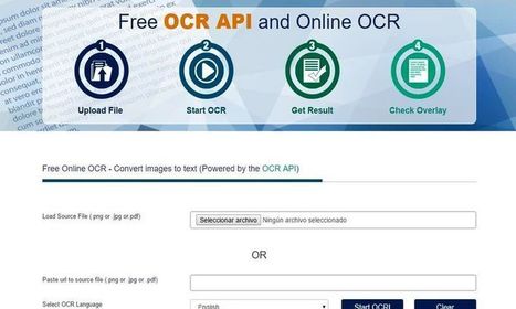 Free OCR: utilidad web para extraer el texto de imágenes y documentos | TIC & Educación | Scoop.it