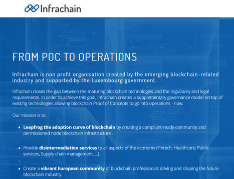 Infrachain – From POC to Operations | #Luxembourg #Europe #Blockchain #Fintech #ICT #DigitalLuxembourg | Luxembourg (Europe) | Scoop.it