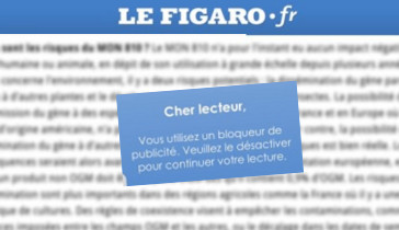 How Le Figaro got 20% of its ad blocking readers to whitelist the site  | DocPresseESJ | Scoop.it