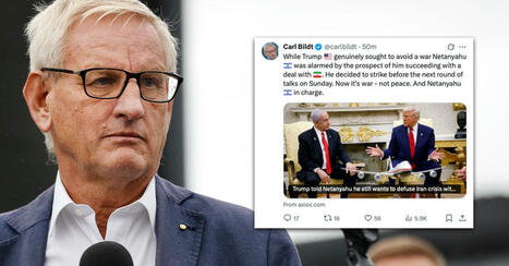 Carl Bildt om attackerna: Nu är det krig – inte fred | 1Uutiset - Lukemisen tähden | Scoop.it