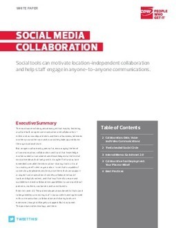 Social Media Collaboration - CIO White Papers Research Library free download | iGeneration - 21st Century Education (Pedagogy & Digital Innovation) | Scoop.it