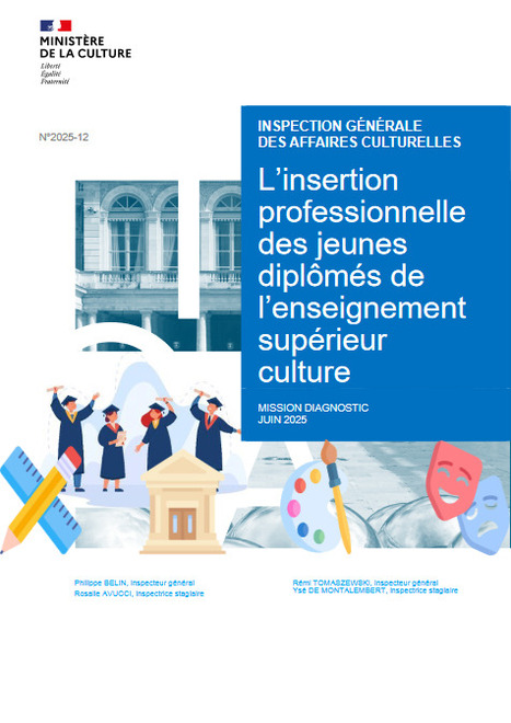 L'insertion professionnelle des jeunes diplômés de l'enseignement supérieur culture | Insertion professionnelle | Scoop.it