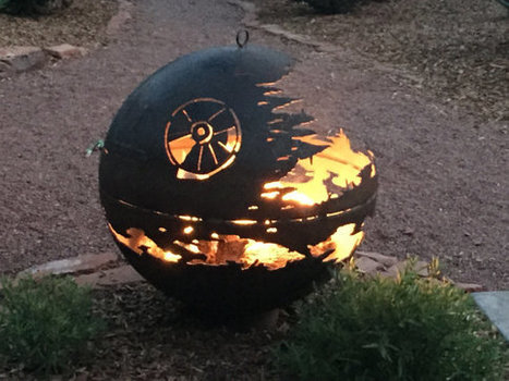 Custom Designed Death Star Fire Pit | Blingy Fripperies, Shopping, Personal Stuffs, & Wish List | Scoop.it