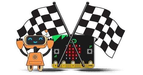 Reto #60. Carrera de coches con microbit programado con Makecode. | tecno4 | Scoop.it
