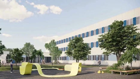 Groupe scolaire Joliot Curie à Palaiseau restructuré par Bouygues | Architecture - Construction | Scoop.it