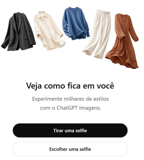 ChatGPT ganha provador virtual e usa selfies para mostrar ao usu&aacute;rio como ficam as roupas no corpo | Inova&ccedil;&atilde;o Educacional | Scoop.it