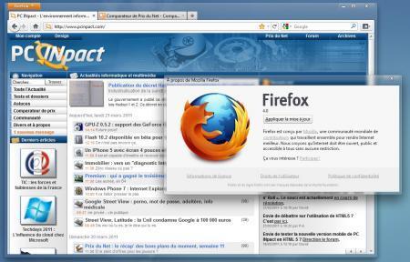 Firefox 4.0 disponible en version finale : toutes les nouveautés - PC INpact | Toulouse networks | Scoop.it