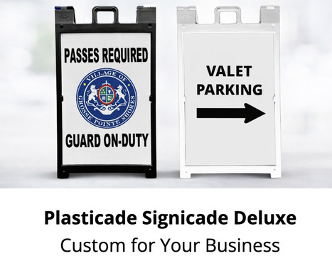 Product Spotlight: Custom Signicade- You choose message! | Traffic Cones | Scoop.it