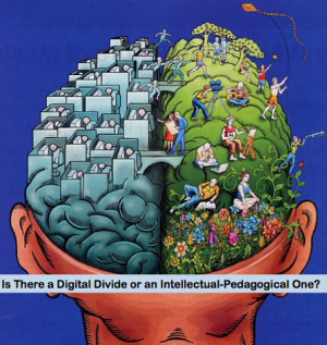 Is There a Digital Divide or an Intellectual-Pedagogical One? | Moodle and Web 2.0 | Scoop.it
