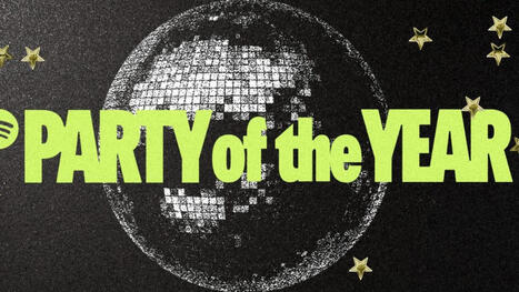 Spotify Launches 'Party of the Year' to Revisit Listening Habits | Hypebot &bull; new music industry, music marketing & music tech news from across the web | Scoop.it