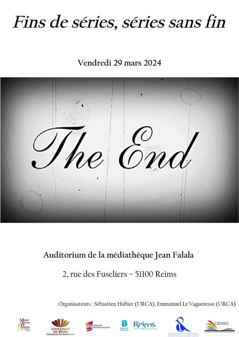 Fins de séries, séries sans fin (Reims) | Le fil d'actualités de l'URCA | Scoop.it