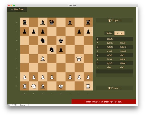 FM Chess, a FileMaker chess desktop app ... | Learning Claris FileMaker | Scoop.it