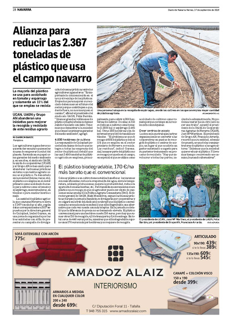 Alianza para reducir las 2.367 toneladas de plástico que usa el campo navarro | Ordenación del Territorio | Scoop.it