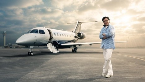 Embraer delivers the first Legacy 500 to China&rsquo;s launch customer Jackie Chan | AERONAUTIQUE NEWS - AEROSPACE POINTOFVIEW - AVIONS - AIRCRAFT | Scoop.it