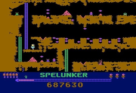 SPELUNKER (ATARI 800) | Vade RETROGames sans tanasse! | Scoop.it
