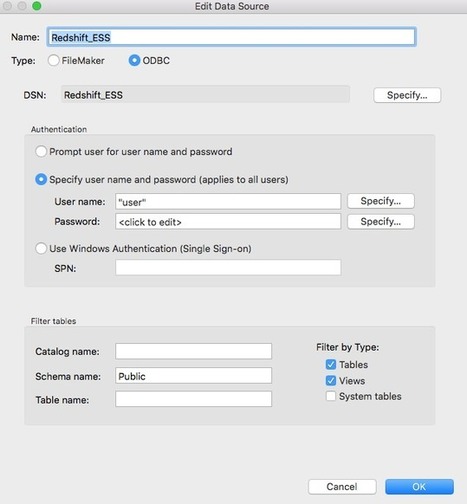 FileMaker 15, ESS and AWS Redshift | FileMaker Database | Learning Claris FileMaker | Scoop.it