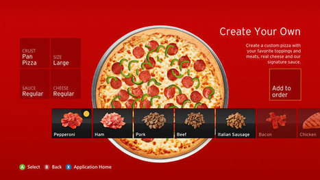Pizza Hut Launches New App for Ordering Pizza Straight from Xbox 360 Console | Communications Major | Scoop.it
