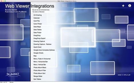 Web Viewer Integrations Library | FileMaker - Soliant Consulting | Learning Claris FileMaker | Scoop.it