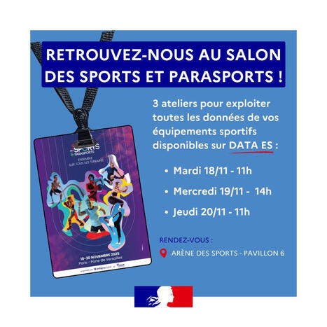 Le Pôle Ressources National Sport-Innovations (PRNSI) au Salon des Sports & Parasports ! | 5 - Equipements et lieux de pratique | Scoop.it