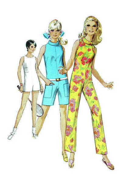 60s style jumpsuit