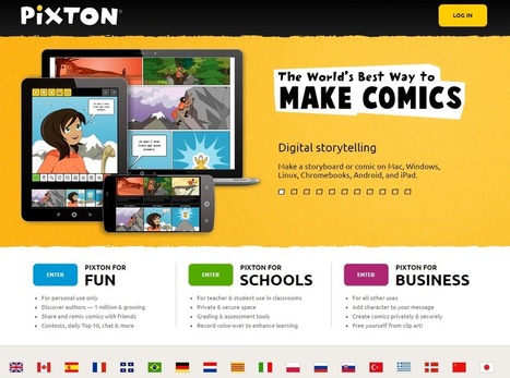 Practical Ed Tech Tip of the Week - Create Comic Stories in Pixton | Android and iPad apps for language teachers | Scoop.it