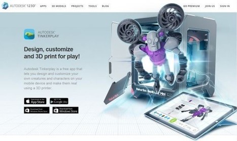 Tinkerplay, aplicación gratuita de Autodesk para diseñar personajes para su impresión 3D | El Mundo del Diseño Gráfico | Scoop.it