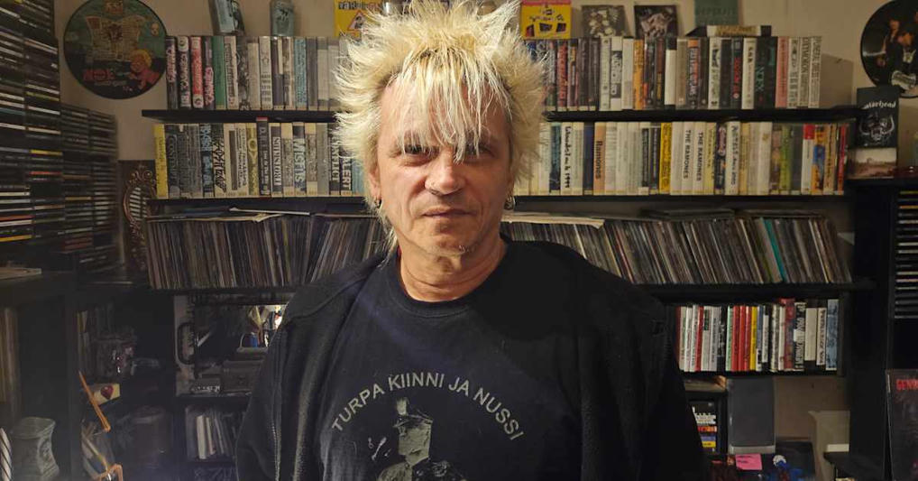 Peter Norrlin har varit punkare i själ och...