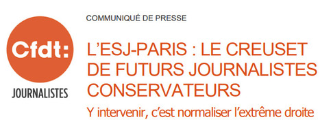 L'ESJ-Paris: le creuset de futurs journalistes conservateurs | DocPresse ESJ Lille | Scoop.it