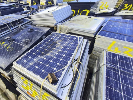 Quelle quantit&eacute; de panneaux solaires la France a t-elle recycl&eacute;e en 2022 ? | ECONOMIE CIRCULAIRE, ECONOMIE DE LA FONCTIONNALITE | Scoop.it