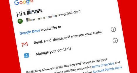 "Google Docs" Worm Ransacks Gmail Users' Contact Lists - What You Need to Know | #CyberSecurity | ICT Security-Sécurité PC et Internet | Scoop.it