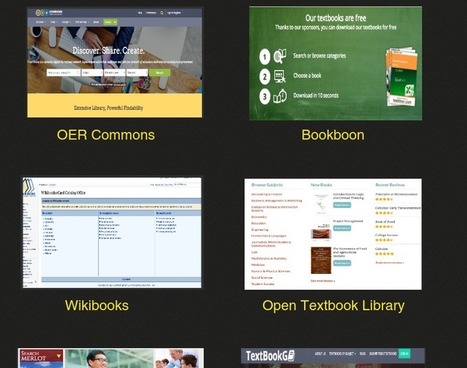 Some good tools to access open digital textbooks | Creative teaching and learning | Scoop.it