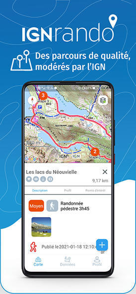 Découvrez l'application mobile IGNrando' | Tourisme de randonnées                                                                                                                                                                                 & Sports de nature pour les pros | Scoop.it