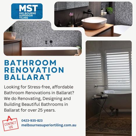 Bathroom Renovation Ballarat | Tile | Scoop.it