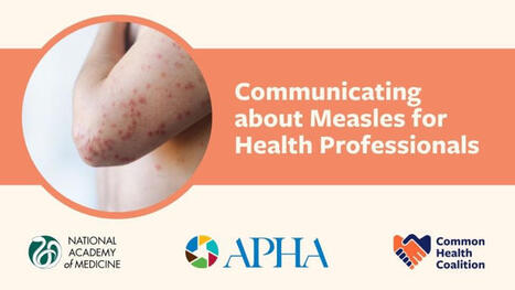 Very excited about this webinar with National Academy of Medicine, the American Public Health Association, and a few of our favorite experts, Katelyn Jetelina, Amanda Kwong, MPH, Nita Mohanty, MD&hellip;... | H&eacute;sitations Vaccinales: Observatoire HESIVAXs | Scoop.it