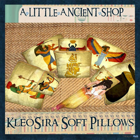 KleoSira Soft Pillows August 2022 Group Gift by A Little Ancient Shop | Teleport Hub - Second Life Freebies | Second Life Freebies | Scoop.it