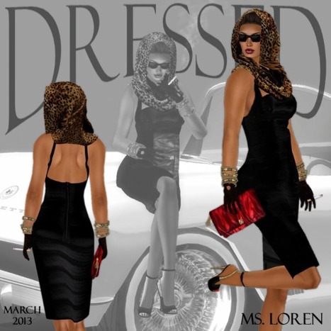 Black Dress and Accessories March 2013 Group Gift by Lexi | Teleport Hub | Second Life Freebies | Scoop.it