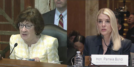 Sen. Collins questions Attorney General Bondi about proposed cuts to programs that support survivors of domestic violence - WABI | Operation Oya | Scoop.it